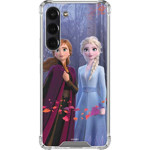 Disney Frozen II Anna and Elsa Galaxy S24 FE Clear Case